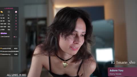 Marie online show from September 24, 2025, 6:22 pm