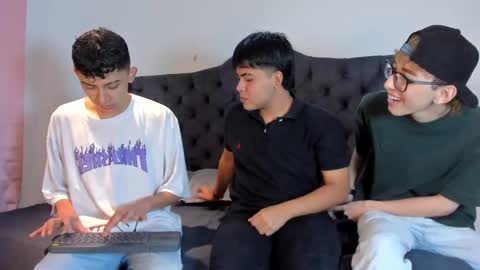 Snapshot of 3guy3 chatting on November 8, 2025, 7:23 pm Guy 1 Guy 2 Guy 3. online show from November 8, 2025, 7:23 pm