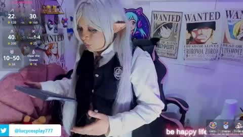 Lucycosplay777 online show from May 26, 2026, 1:23 am