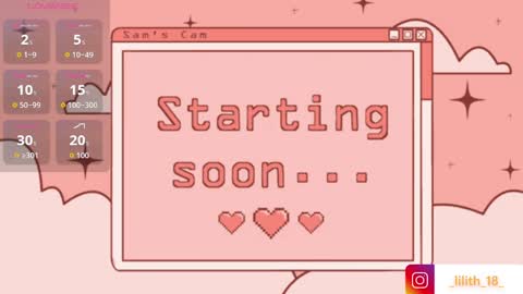 Snapshot of _lilith_18_ chatting on June 5, 2026, 7:08 pm Lili online show from June 5, 2026, 7:08 pm