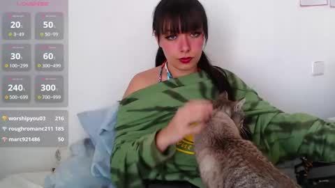 Snapshot of _missshe_ chatting on February 16, 2025, 12:32 pm Sophia Help me get 100 thumbs up online show from February 16, 2025, 12:32 pm