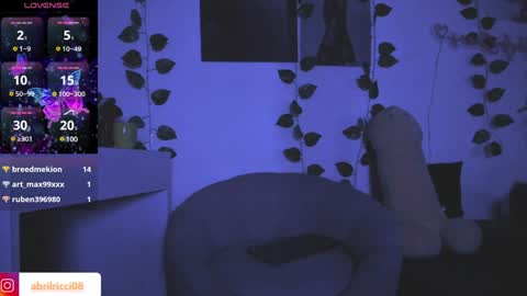 Abril  online show from January 13, 2025, 9:19 am