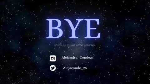 Alejandra  online show from January 25, 2025, 2:04 am