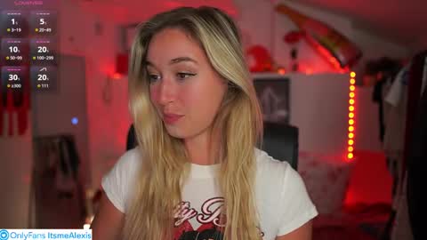 Alexis Texas online show from September 21, 2025, 6:20 pm