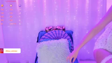 Snapshot of alice_wiinter chatting on January 11, 2025, 9:25 pm Alice  online show from January 11, 2025, 9:25 pm