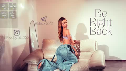 A L I S O N  online show from January 24, 2025, 10:51 pm