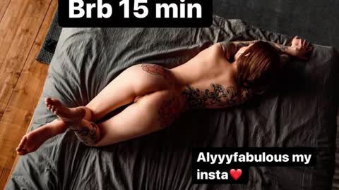 Snapshot of alyssa_fabulous chatting on December 18, 2024, 3:15 am Aly online show from December 18, 2024, 3:15 am