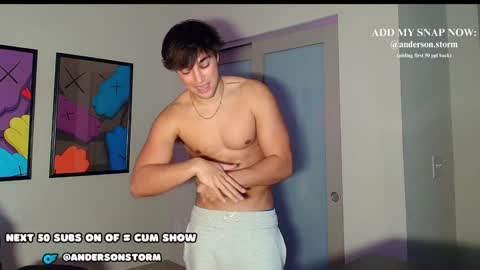 Snapshot of andersonstorm chatting on January 10, 2025, 1:32 am Anderson Storm online show from January 10, 2025, 1:32 am