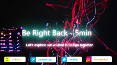 Anhala Rivera online show from January 13, 2025, 1:34 am