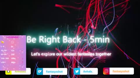 Anhala Rivera online show from October 29, 2025, 11:39 pm