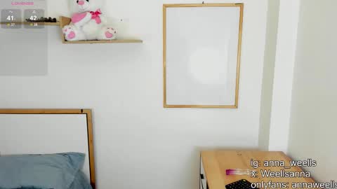  Anna Weells  online show from March 19, 2026, 9:30 pm