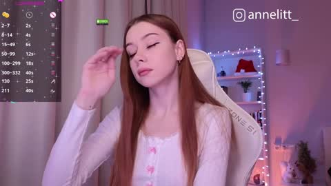 Snapshot of annelitt chatting on January 5, 2025, 6:45 pm annelitt online show from January 5, 2025, 6:45 pm