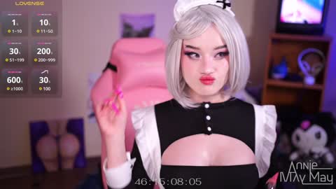 Snapshot of annie_may_may chatting on January 24, 2025, 2:51 pm Annie May   online show from January 24, 2025, 2:51 pm