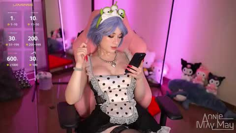 Snapshot of annie_may_may chatting on September 26, 2025, 7:01 am Annie May   online show from September 26, 2025, 7:01 am