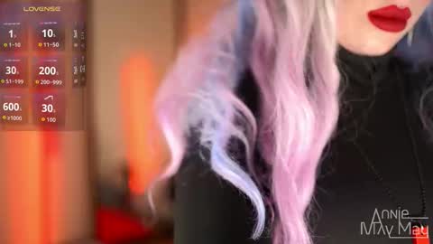 Snapshot of annie_may_may chatting on October 17, 2025, 2:30 pm Annie May   online show from October 17, 2025, 2:30 pm