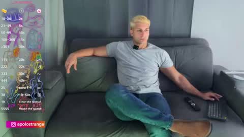 apolo_strange online show from July 1, 2026, 3:34 pm
