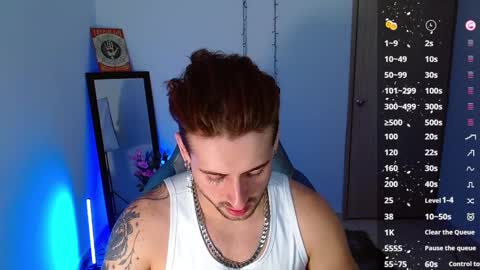 Snapshot of ares_blue chatting on February 1, 2025, 11:43 am ares blue online show from February 1, 2025, 11:43 am