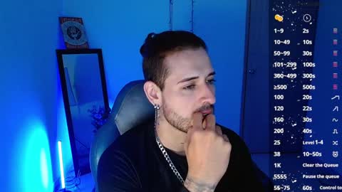 Snapshot of ares_blue chatting on February 3, 2025, 10:36 am ares blue online show from February 3, 2025, 10:36 am