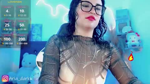 Snapshot of ariadarkk chatting on February 25, 2026, 9:35 pm Aria online show from February 25, 2026, 9:35 pm