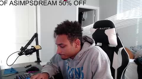 asimpsdream online show from October 24, 2025, 1:18 pm