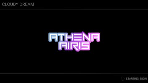 Athena Airis online show from October 23, 2025, 2:55 am