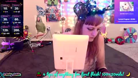 BabyZelda online show from September 23, 2025, 10:02 pm