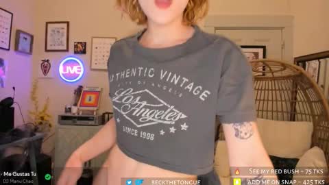 Beck the tongue online show from February 19, 2026, 10:39 pm