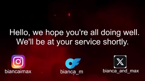 bianca and maxwell online show from November 10, 2025, 2:05 pm