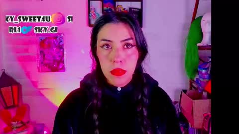 Snapshot of black_lady_05 chatting on February 25, 2026, 2:32 am millie online show from February 25, 2026, 2:32 am