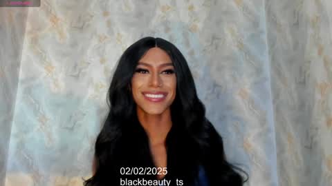 Snapshot of blackbeauty_ts chatting on February 2, 2025, 8:19 pm Nina online show from February 2, 2025, 8:19 pm