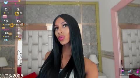 Snapshot of blackbeauty_ts chatting on March 1, 2025, 2:13 pm Nina online show from March 1, 2025, 2:13 pm