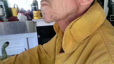 Snapshot of brushsquach chatting on October 18, 2025, 7:03 pm Steve... aka SkinnieDippin aka TimberTramp online show from October 18, 2025, 7:03 pm