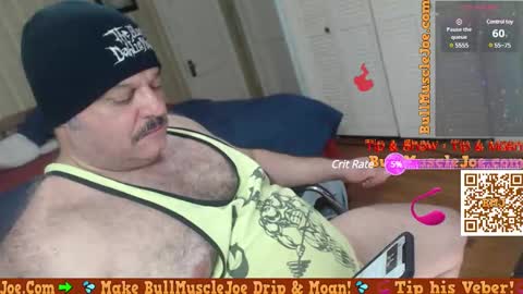 Snapshot of bullmusclejoe chatting on December 14, 2024, 1:28 am BullMuscleJoe online show from December 14, 2024, 1:28 am