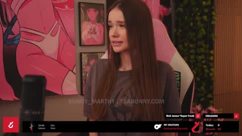 Snapshot of bunny_marthy chatting on January 10, 2025, 2:45 pm Maddie Next stream online show from January 10, 2025, 2:45 pm