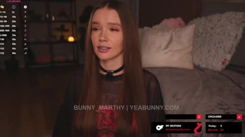 Snapshot of bunny_marthy chatting on October 4, 2025, 3:54 pm Maddie Next stream online show from October 4, 2025, 3:54 pm