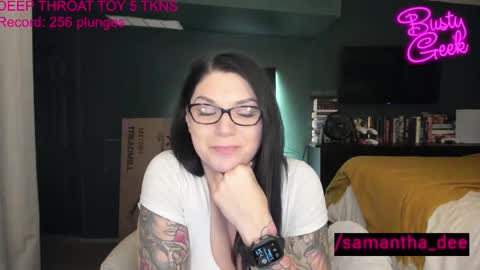 Samantha Dee online show from December 2, 2025, 3:34 am
