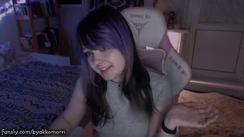 Snapshot of byakkomoriko chatting on March 2, 2025, 11:18 am  morri  online show from March 2, 2025, 11:18 am