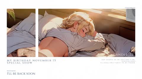 candle_lz online show from December 13, 2024, 7:15 am