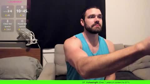 Snapshot of chasemason20 chatting on February 10, 2026, 2:26 am Onlyfans chasingfit Instagram the arguer Twitter chasingfitOF online show from February 10, 2026, 2:26 am
