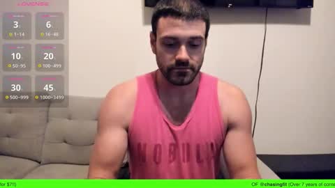 Snapshot of chasemason20 chatting on February 24, 2026, 2:20 am Onlyfans chasingfit Instagram the arguer Twitter chasingfitOF online show from February 24, 2026, 2:20 am