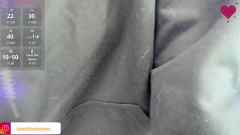 Snapshot of chloeharper_ chatting on January 19, 2026, 11:25 am Chloe Harper online show from January 19, 2026, 11:25 am