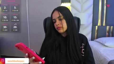 Snapshot of chloeharper_ chatting on February 13, 2026, 11:28 am Chloe Harper online show from February 13, 2026, 11:28 am