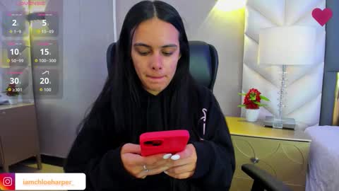 Snapshot of chloeharper_ chatting on February 20, 2026, 11:43 am Chloe Harper online show from February 20, 2026, 11:43 am