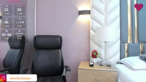 Snapshot of chloeharper_ chatting on February 21, 2026, 11:55 am Chloe Harper online show from February 21, 2026, 11:55 am