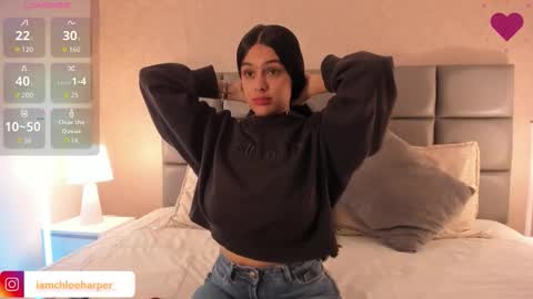 Snapshot of chloeharper_ chatting on March 2, 2026, 11:39 am Chloe Harper online show from March 2, 2026, 11:39 am