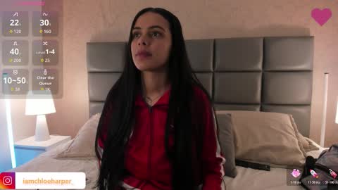 Snapshot of chloeharper_ chatting on March 3, 2026, 11:38 am Chloe Harper online show from March 3, 2026, 11:38 am