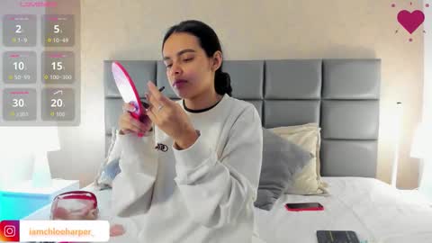 Snapshot of chloeharper_ chatting on March 4, 2026, 11:38 am Chloe Harper online show from March 4, 2026, 11:38 am