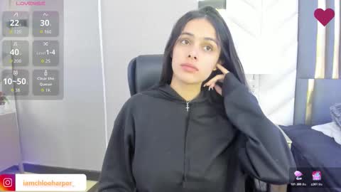 Snapshot of chloeharper_ chatting on March 19, 2026, 11:36 am Chloe Harper online show from March 19, 2026, 11:36 am