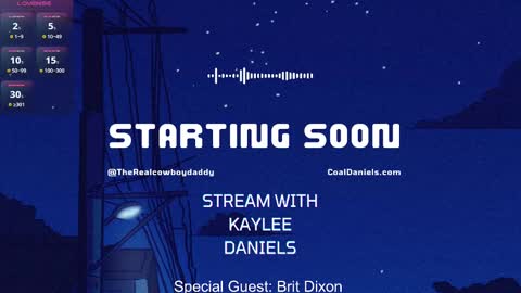 Coal Daniels online show from February 23, 2025, 4:50 am