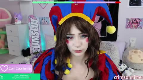 Snapshot of crimsonkitten chatting on January 23, 2025, 4:09 am Crimson Kitten online show from January 23, 2025, 4:09 am